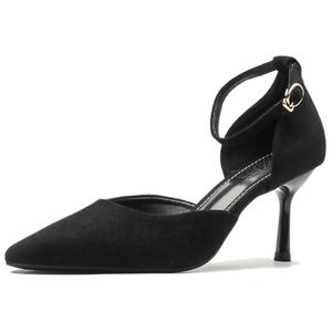 City camel Туфли на высоком тонком каблуке женские, черные