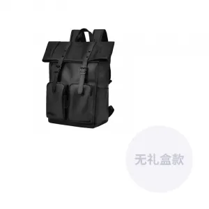 ONRF Большой унисекс рюкзак из ПВХ черный