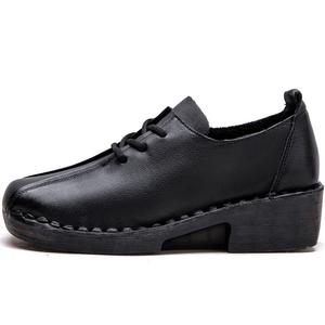 Jay Туфли женские повседневные на платформе 4 см черные, цвет Black