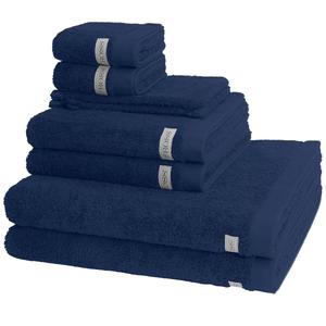 Набор полотенец TERRY SET Симфония 8 предметов Ross, синий