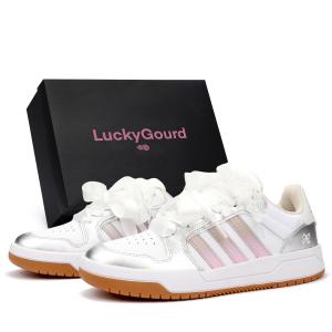 Adidas Neo Entrap Butterfly Балетная износостойкая и легкая низкая обувь для скейтбординга Unisex White Silver