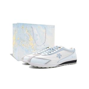 DESCENTE Кроссовки для скейтборда unisex низкие cron racer cerulean paw с амортизацией, износостойкие