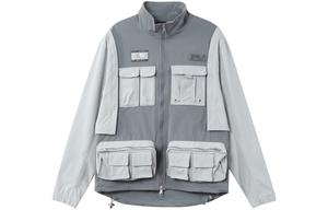 X SoleFly Куртка мужская светло-серая Jordan, серый