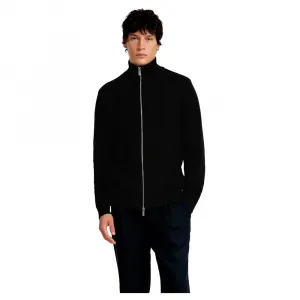 Свитер Selected Dane full zip, черный