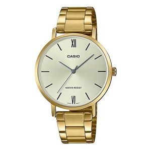 Часы CASIO DRESS Series Waterproof Gold Analog, желтый