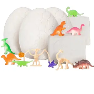 Раскопки динозавров, археологические игрушки для поиска сокровищ, плюшевая кукла высотой 8см TEMI