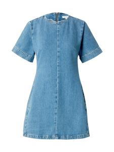 Мини платье TOPSHOP, Blue denim