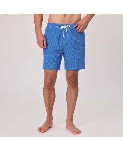 Мужские плавательные шорты Geo Grid Snapper Rock, Blue