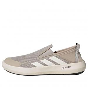 Кроссовки adidas Terrex Boat Slip-On Climacool Shoes 'Chalk White Semi Impact Orange'