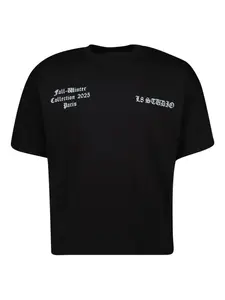 Футболка из хлопка «Страсти Христовы» L8 Studio, черный