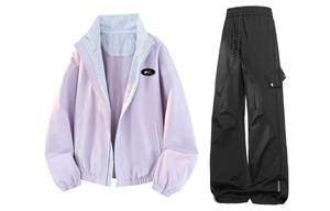 Повседневная спортивная одежда Unisex WARRIOR, розовый фиолетовый+черный (2 pack diy badge)