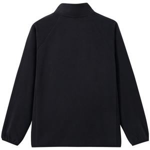 Куртка-вельвет с цветными блоками, легкая, теплая, из полярной флисовой подкладки, антистатическая, с воротником стойкой, слегка свободного кроя CAMEL, phantom черный