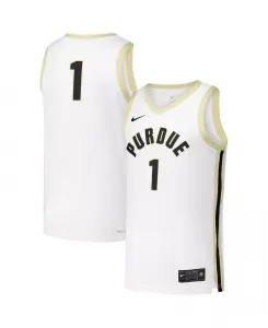 Мужская 1 белая Purdue Boilermakers реплика баскетбольная майка Nike