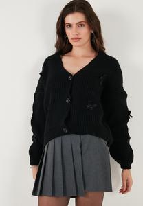 Кардиган LELA LOOSE FIT, Black