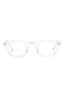 Очки в прозрачной оправе Thom Browne, нейтральный