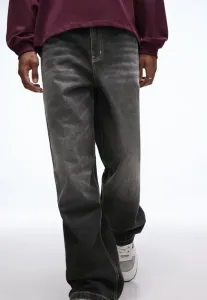 Очень мешковатые джинсы Bershka, Black