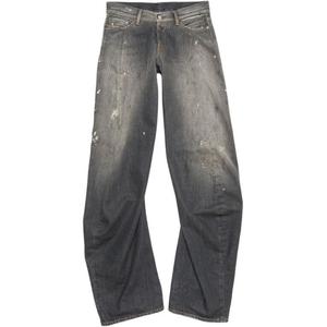 Джинсы мужские выстиранные серые Acne Studios, серый