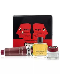 4 шт. Винтажный подарочный набор в жестяной банке Prima Dopo — Формула для грубой бороды Proraso