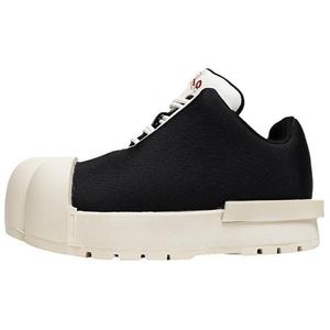 Bellum Han Износостойкие низкие повседневные туфли унисекс, черные