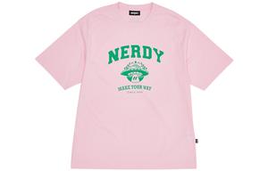 Nerdy Футболка унисекс розовая