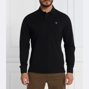 Рубашка-Поло обычного кроя Gant, черный