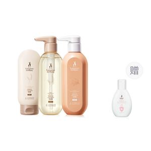 Пшеничный шампунь и кондиционер набор увлажняющее средство от перхоти разглаживающий три предмета/четыре предмета Kangaroo Mommy