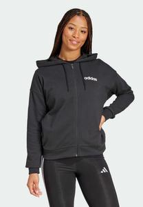 Толстовка Adidas Sportswear Zip-up sweatshirt, Black/White/Black