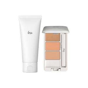 IPSA Трехцветный консилер глиняный набор для массажа уход за кожей успокаивающий пилинг удаление черных точек контроль жира очищение