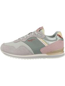 Кроссовки на шнуровке Pepe Jeans, светло-серый