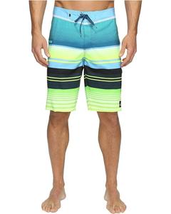 Шорты для плавания Quiksilver Everyday Stripe Vee 21", цвет Moroccan Blue