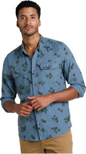 Мужская рубашка Creekwater с длинным рукавом Toad&Co, Ink Pinecone Print