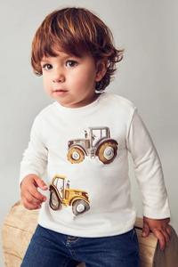 Детская хлопковая водолазка Mayoral, белый