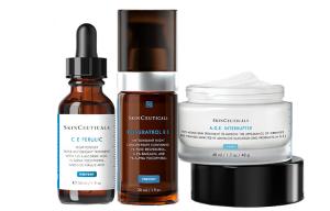 Xiulike биотиновый уплотняющий эссенция-крем набор для ухода за кожей увлажняющий восстанавливающий антиоксидантный контроль жирности 30мл+30мл+48мл SKINCEUTICALS