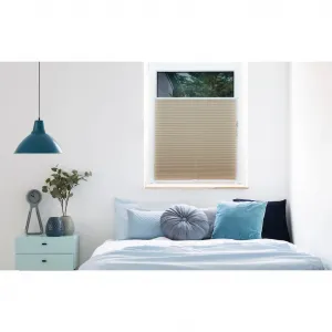 Mydeco Плиссе Free светозащита без сверления, натягивается Mydeco, песочный/белый