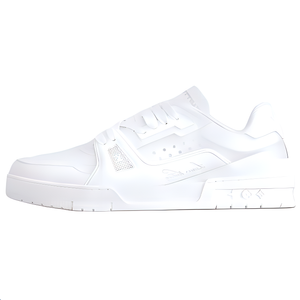 LOUIS VUITTON Кроссовки для скейтбординга, мужские, низкие, белые
