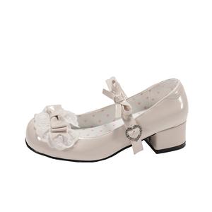 Туфли Мэри Джейн женские CHERRY&KALIKA, Ecru