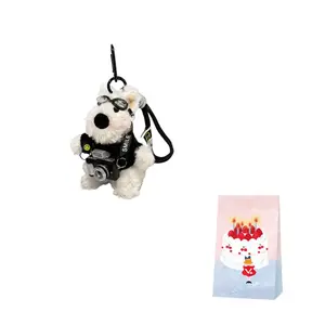 Очаровательный брелок West Highland Dolls плюшевый высота 12см Dolls and bears dance, белый