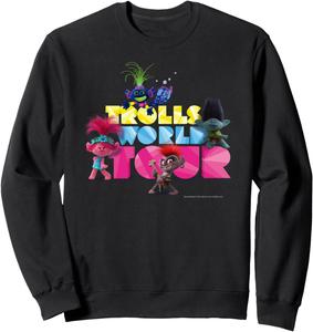 Толстовка Trolls THREE COLORS TOUR, черная