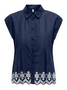 Блузка ONLY ONLLOU, темно-синий