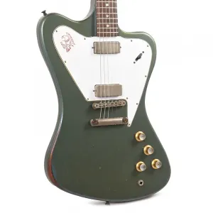 Gibson Custom Shop 1965 Non-Reverse Firebird Pelham Blue Murphy Lab Ultra Heavy Aged с Stop Bar (Серийный номер #500025)