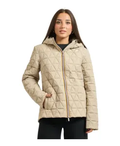 Стеганая куртка Lil Diamond K-Way, бежевый