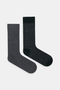 Комплект из 2 пар носков Gant, серый