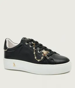 Кожаные кроссовки Patrizia Pepe, черный