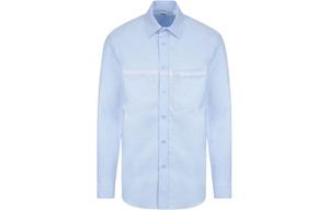 Рубашка мужская светло-синяя Burberry, светло-голубой