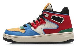 Детские кроссовки для скейтбординга GS Mid-top Blue/Red Lining Young