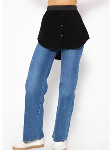 Майка SASSYCLASSY Unterrock aus Musselin, черный