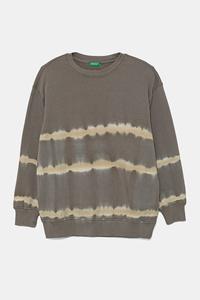 Детская хлопковая рубашка United Colors Of Benetton, серый