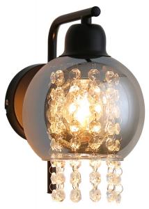 Настенный светильник Nettlife Mascolo, черный - металл - 15 x 15 x 23 см