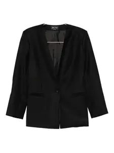 Жакет без воротника с карманами Andrea Ya'Aqov, черный