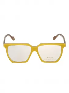 Геометрические очки Charlize Kador, желтый